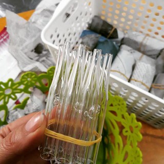 Combo 10 ống hút mụn thủy tinh (hàng loại 1)