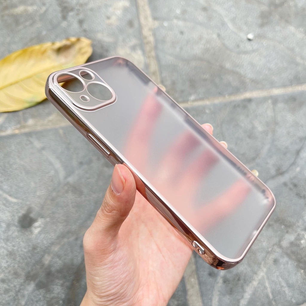 Ốp lưng LikGus dẻo nhám viền màu cho iPhone 13, 13 Pro, 13 Pro max bảo vệ cụm camera CHÍNH HÃNG