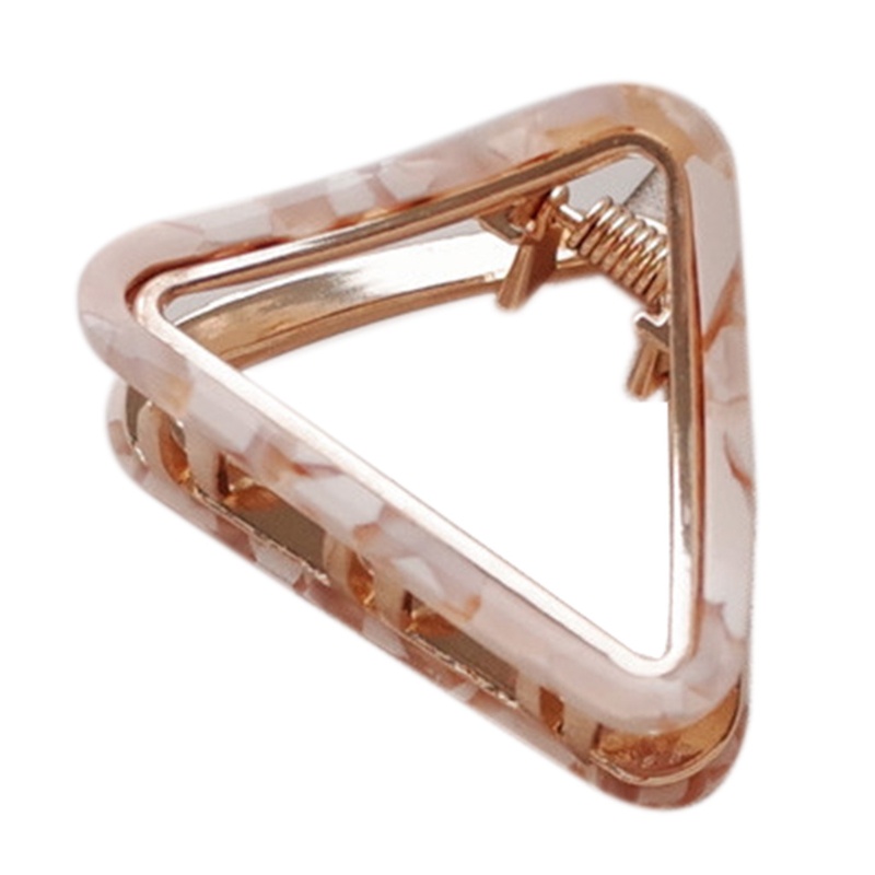 Kẹp Tóc Càng Cua Họa Tiết Hình Học Thời Trang