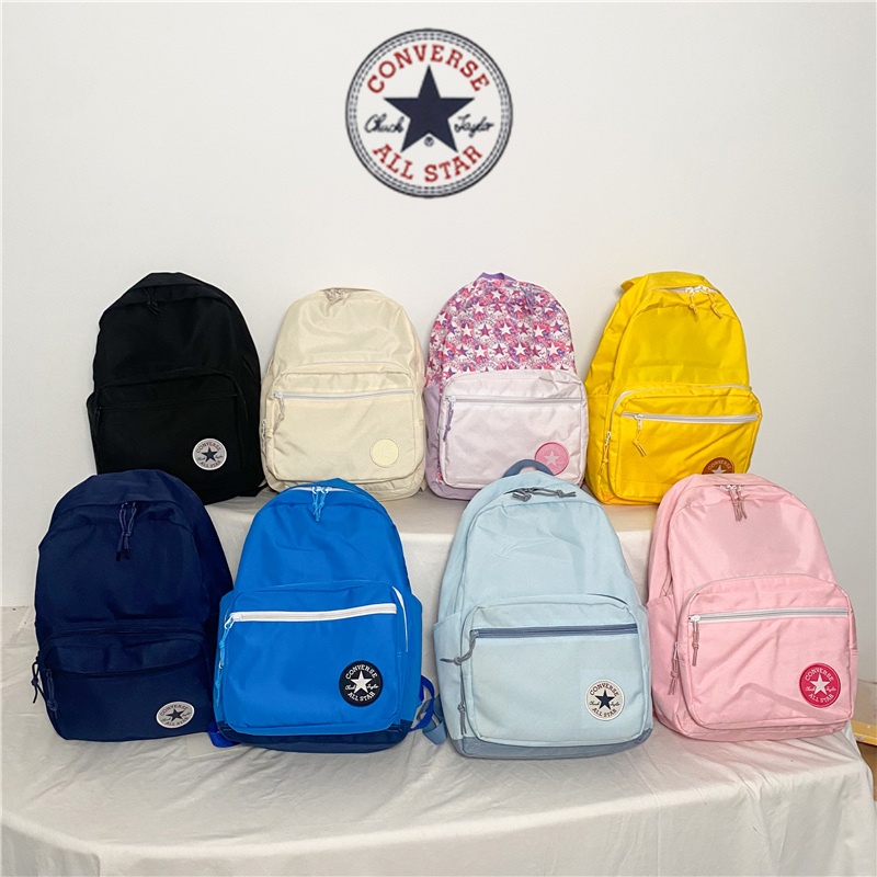 Balo Converse 100% Chính Hãng Màu Hồng Tím Phong Cách Cổ Điển Thời Trang Unisex