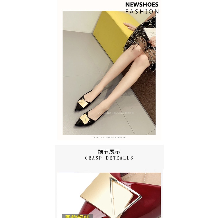 Giày búp bê thời trang mẫu 2021 dành cho nữ