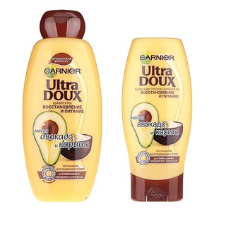 Bộ gội xả Garnier Ultra Doux tinh chất bơ – Nga.