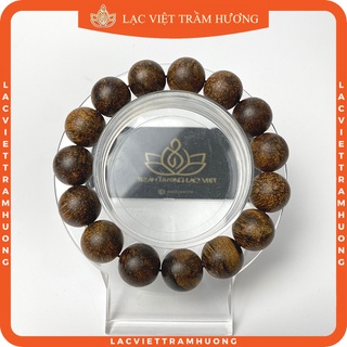 Vòng Tay Trầm Hương Dó Dây INDO Hạt Tròn cho Nam và Nữ Đủ Size | Tông Trầm VIP Đẳng Cấp