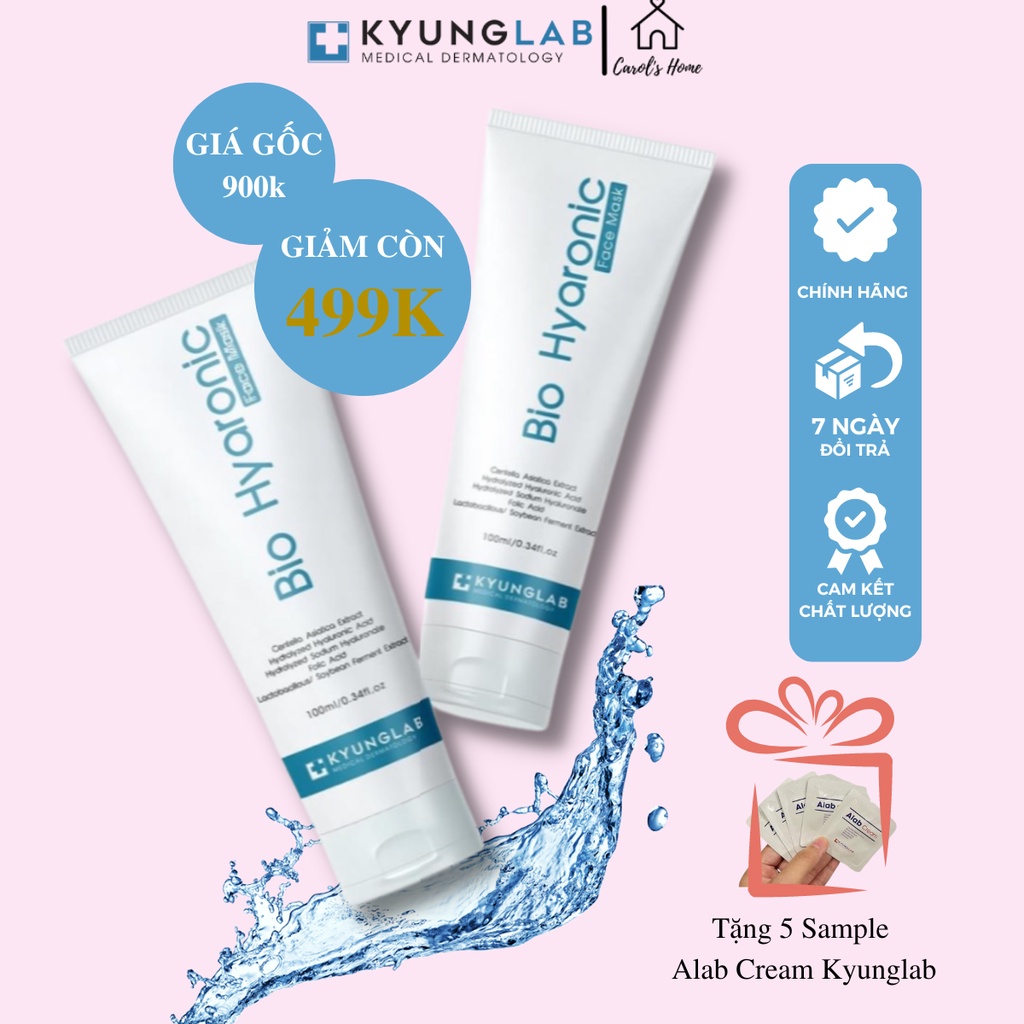 Mặt Nạ Kem Bio Hyaluronic Face Mask B9 Phục Hồi Da Kyunglab