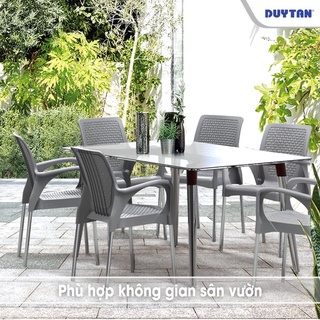 Ghế mây đan- nhựa duy tân