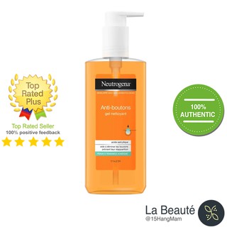 Neutrogena Visibly Clear Spot Proof Gel Nettoyant Quotidien - Sữa Rửa Mặt Ngăn Ngừa Mụn 200ml