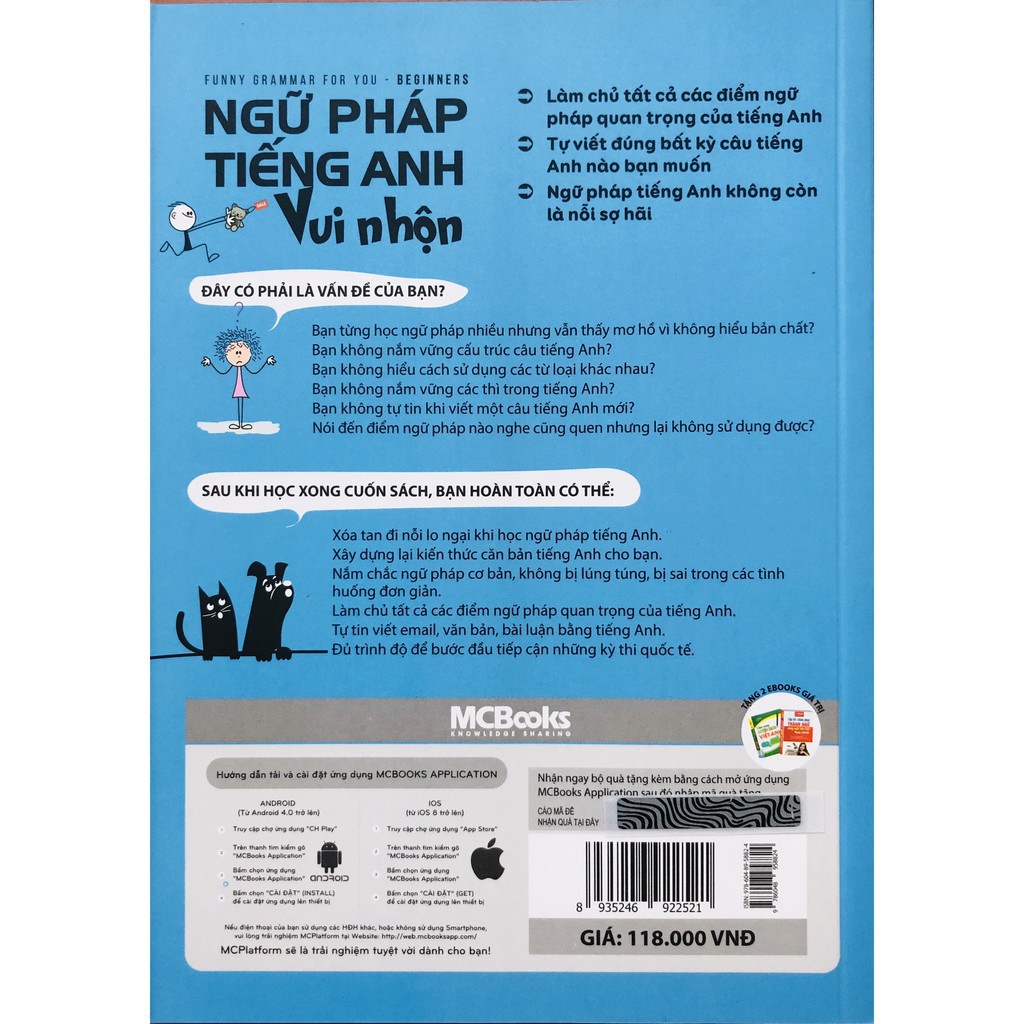 Sách - Ngữ Pháp Tiếng Anh Vui Nhộn – Funny English Grammar For You (Beginners)