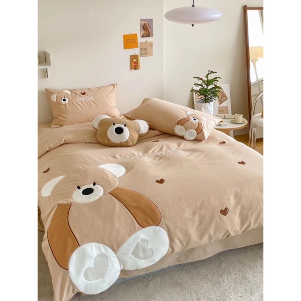 Set ga nỉ nhung Disney IGUN BEDDING cập bến chất nỉ nhung mềm mịn