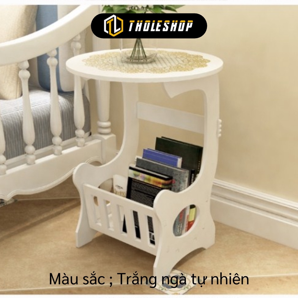 Kệ bàn XẢ TỒN Kệ để đồ trang trí phòng, đầu giường dễ tháo lắp 46x26x36x24cm 9485