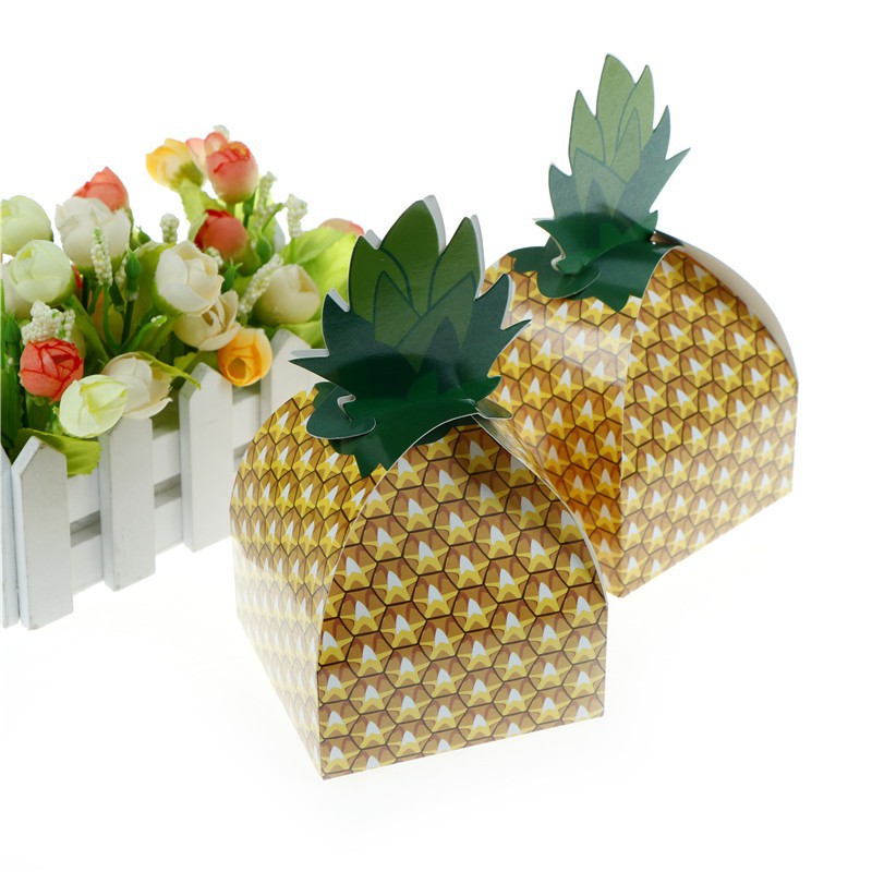 Bộ 12 Hộp Giấy Đựng Kẹo Cưới Xinh Xắn
