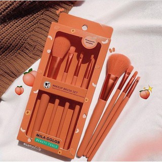 Bộ Cọ Trang Điểm 4 Cây-Cọ Trang Điểm Chuyên Nghiệp Mila Color Makeup Brush Set-Narycosmetics