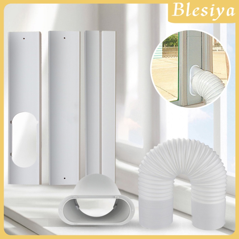 [BLESIYA] AC Vent Slide Kit Window Seal Plate Kit for Mobile Air Conditioner Unit Door