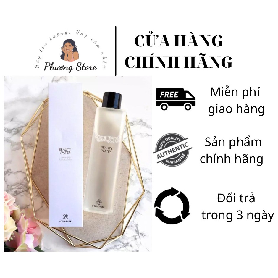 Nước Thần Làm Đẹp Da Đa Năng 3 Trong 1 Son &amp; Park Beauty Water 340ml