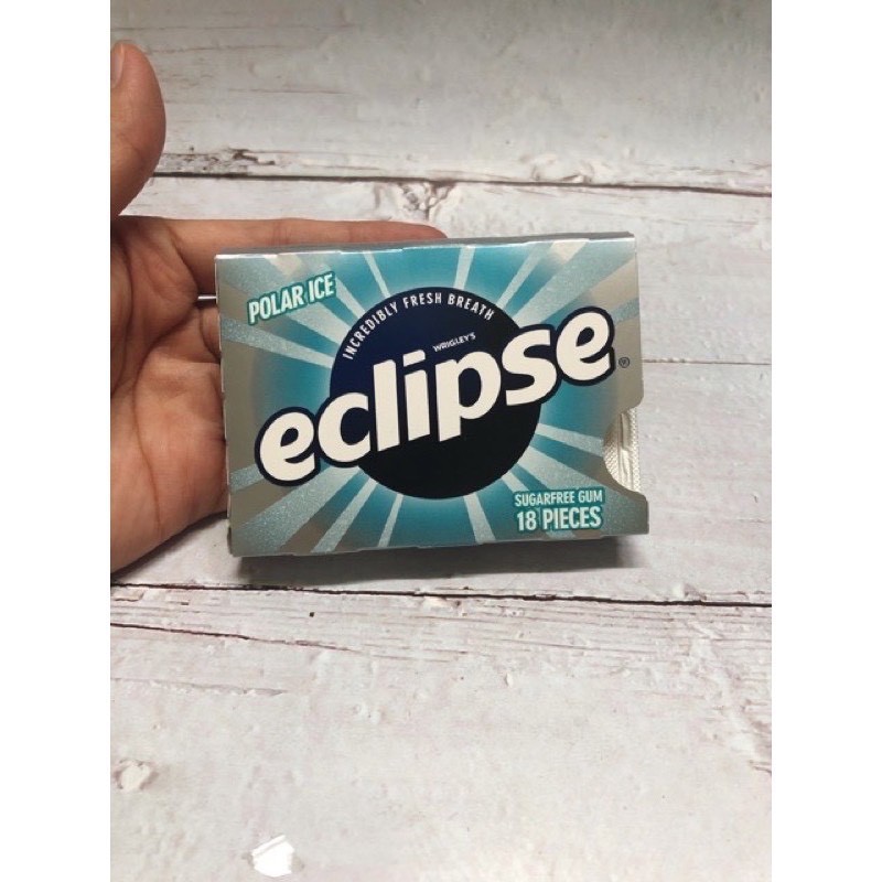 Kẹo Cao Su Không Đường ECLIPSE 18 PACKS MINT VARIERY CỦA MỸ