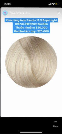Thuốc nhuộm tóc Fanola