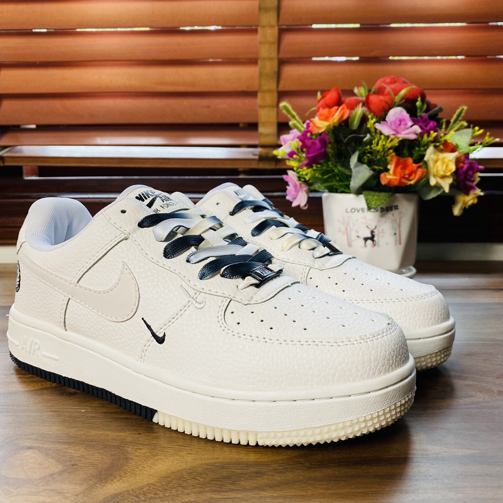 Giày Sneaker Af1 Đế Âm Dương - Siêu PhẩM Hot Trend Da Pu Giày Đi Học Đi Chơi Nam Nữ