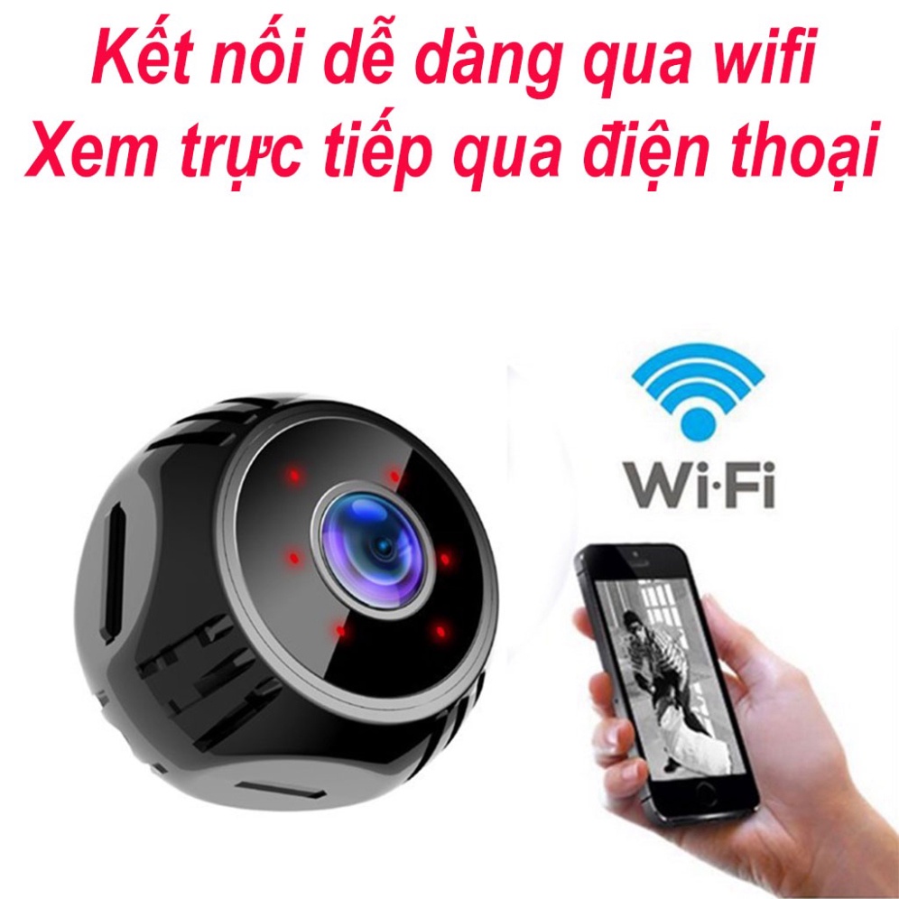 Hướng dẫn kết nốiCamera IP Wifi siêu nhỏ tích hợp chế độ hồng ngoại ban đêm kết nối điện thoại Full HD 1080p