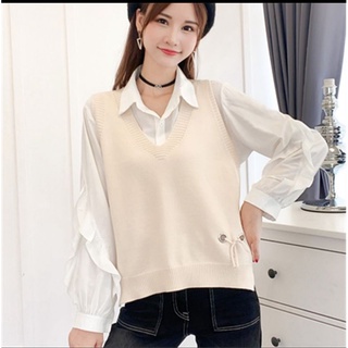Combo 2 áo gile len đầu mùa