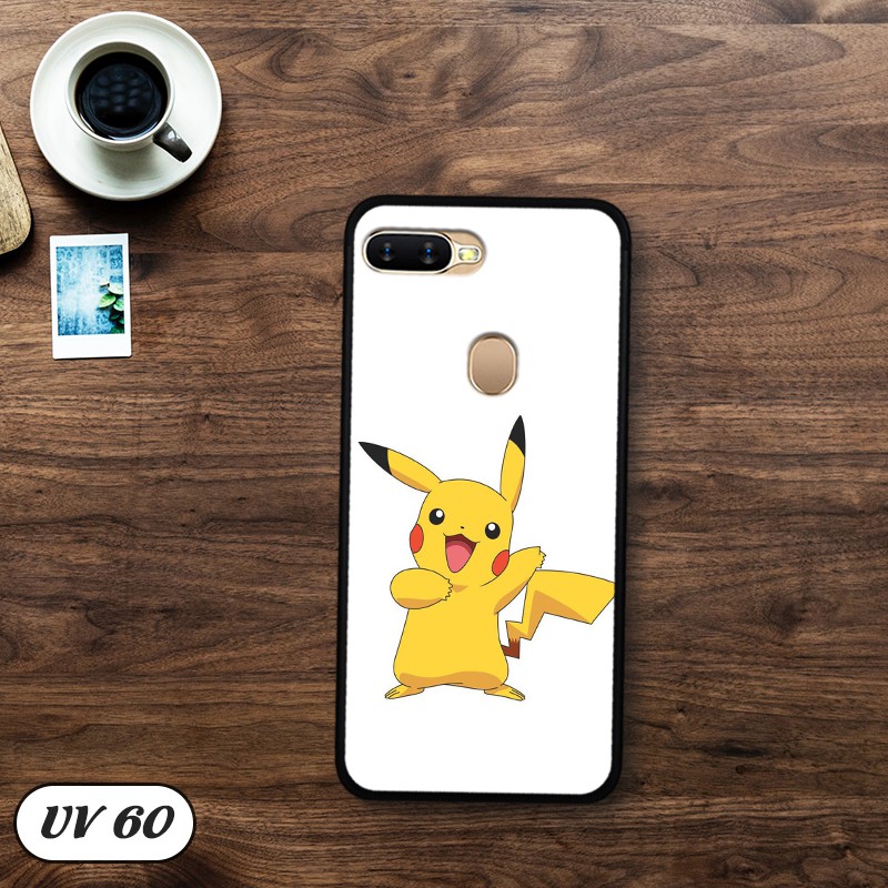 Ốp điện thoại OPPO A5S/ A7/ A12 lưng nhám viền cao su dẻo in hình