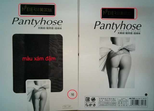 Lốc 6 đôi tất quần da nữ pantyhose loại 1.