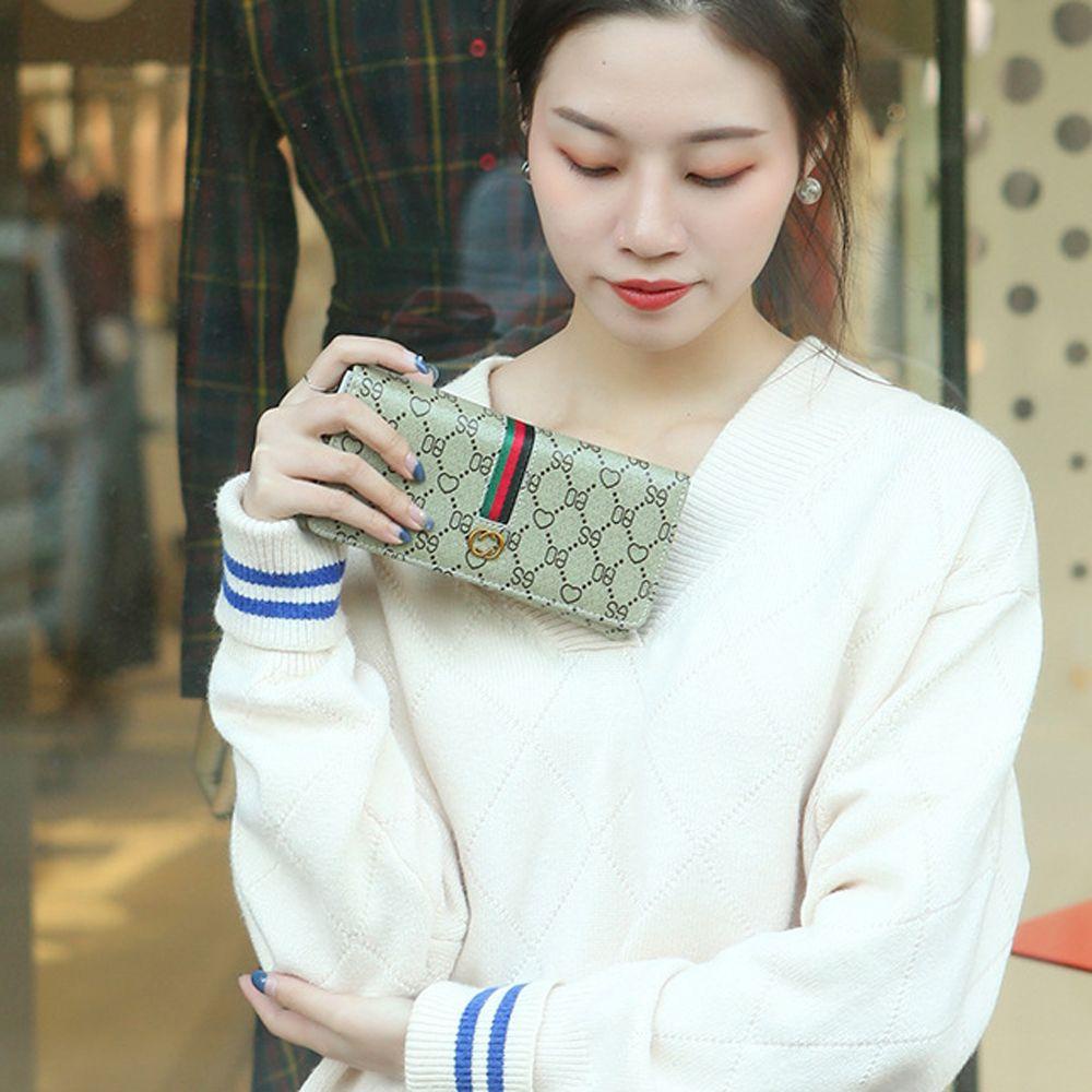 Ví Nữ Vuông Đựng Thẻ Tín Dụng Thời Trang Vintage