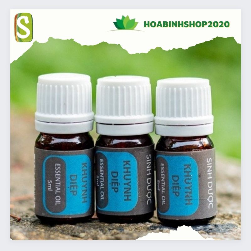 [CHÍNH HÃNG] Tinh Dầu Khuynh Diệp 100% Nguyên Chất Sinh Dược(05ml)- ỨC CHẾ VITRUT, SÁT KHUẨN HIỆU QUẢ