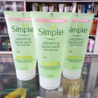 <Hàng chính hãng> Sữa rửa mặt SIMPLE cho da nhẹ cảm 150ml