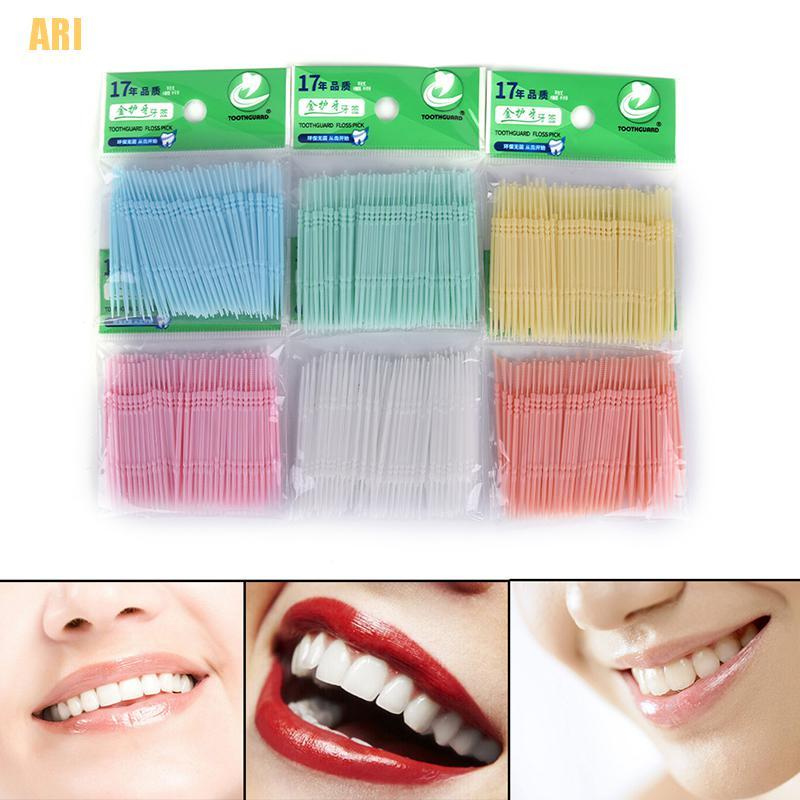Set 100 Bàn Chải Nha Khoa 2 Chiều Bằng Nhựa