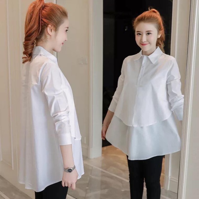 Áo bầu công sở
