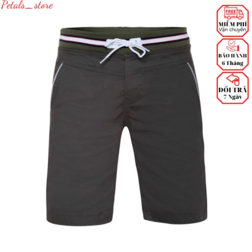 Big Sale Quần Short Nam Kaki HQ2 ⚡CAO CẤP⚡ Quần Ngố Nam  Co Giãn 4 Chiều , Mềm Mịn Không Xù Lông - Petals_store