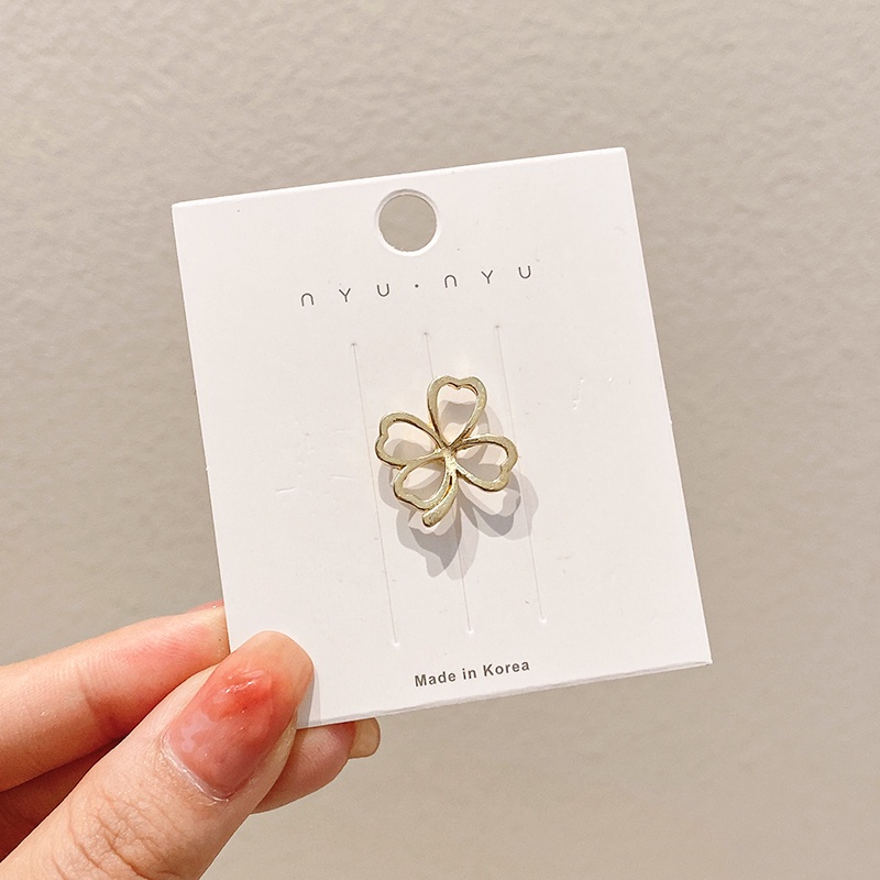 Ghim Cài Áo Đính Đá Nhỏ Nhắn Phong Cách Hàn Quốc Mới Cho Nữ