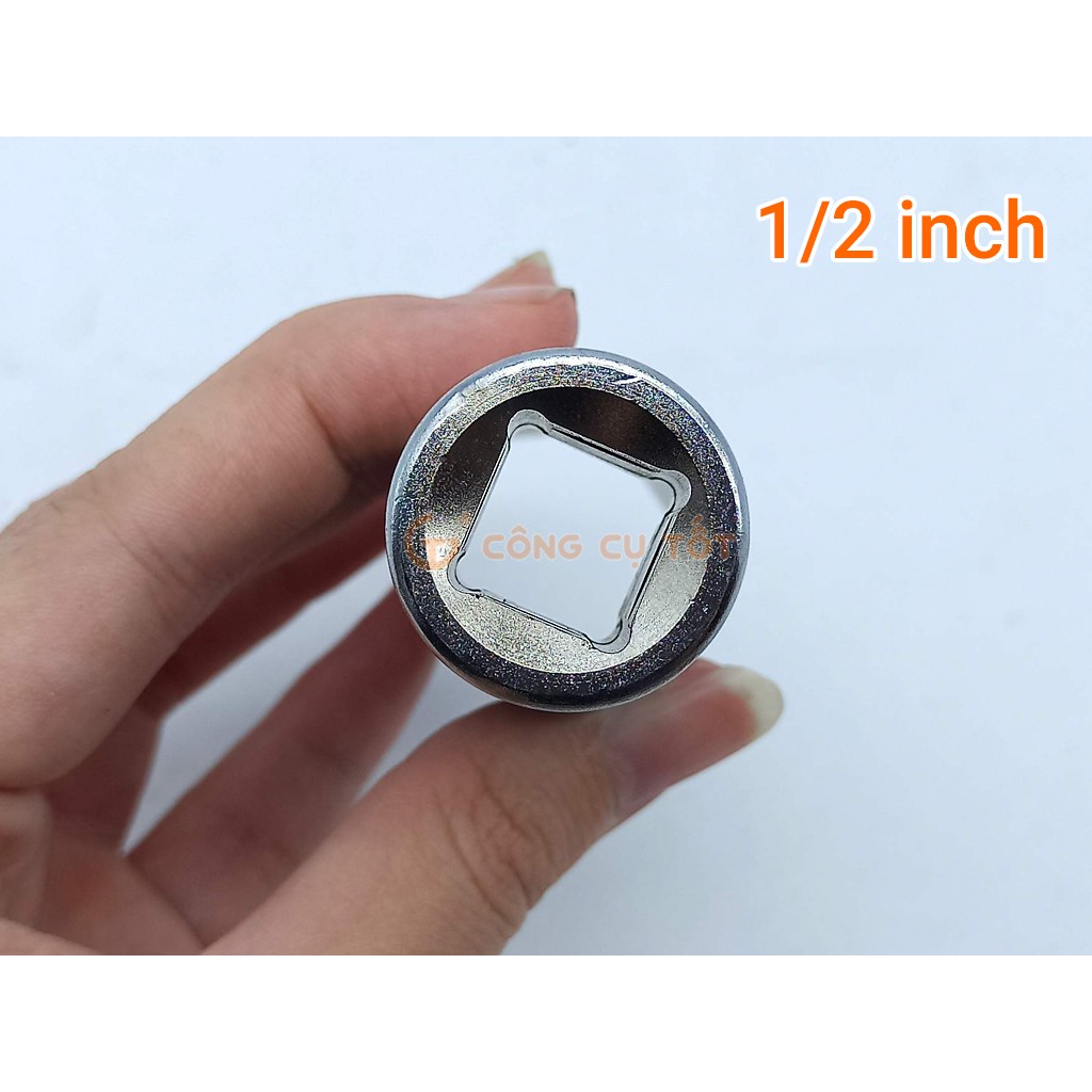 Tuýp lục giác 1/2 dài 78mm Standard xanh