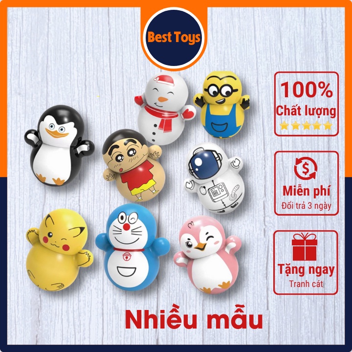 Lật Đật Mini Siêu Đáng Yêu Dễ Thương Làm Đồ Chơi Cho Bé
