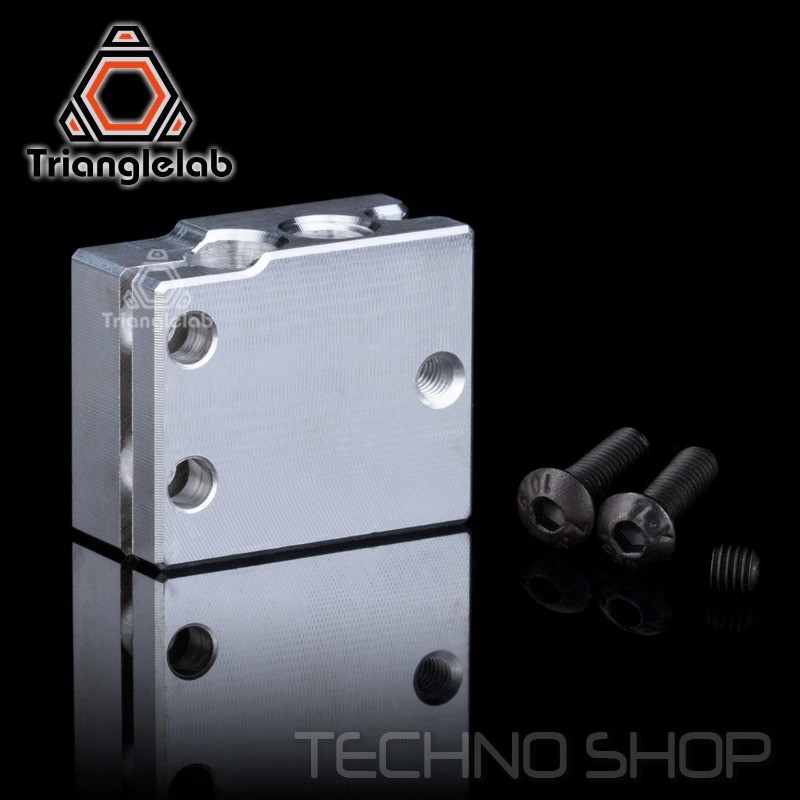 Khối nóng núi lửa TRIANGLELAB cho e3D Volcano hotend Cảm biến pt100 tương thích / Hộp nhiệt điện trở