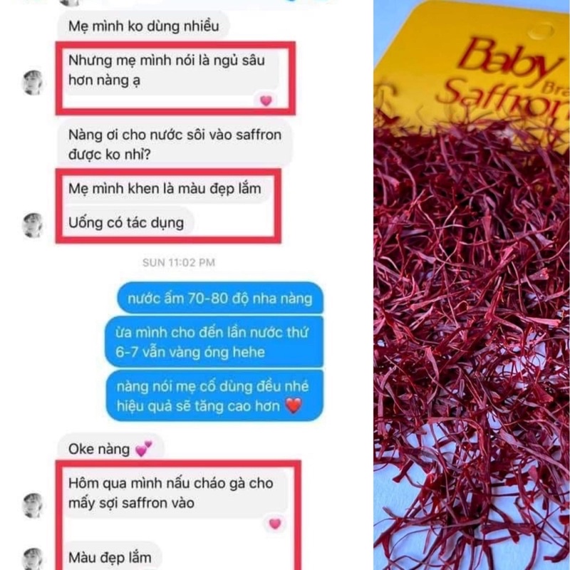 Saffron, nhuỵ hoa nghệ tây BABY SAFFRON Ấn Độ nhập khẩu CHÍNH HÃNG, loại 1gr | BigBuy360 - bigbuy360.vn