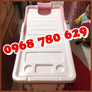 BỒN TẮM GẤP GỌN CÓ KHUNG INOX