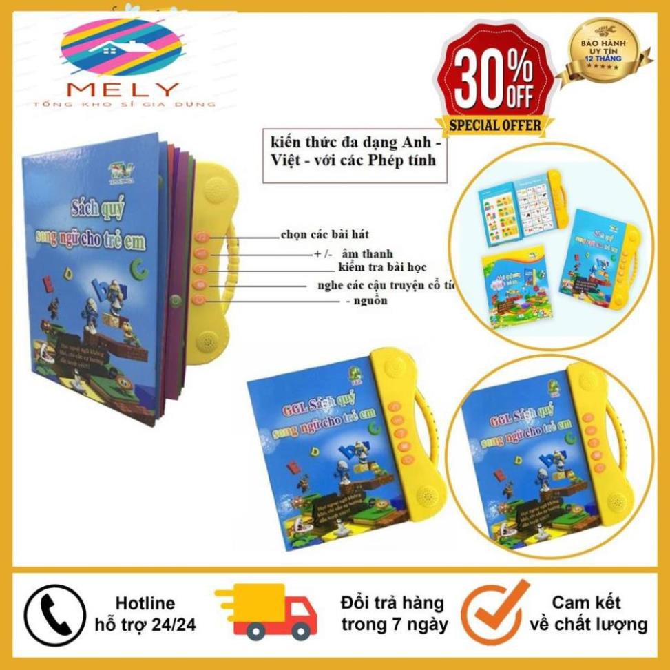 Sách Nói Điện Tử Song Ngữ Anh/Việt Giúp Trẻ Học Tốt Tiếng Anh