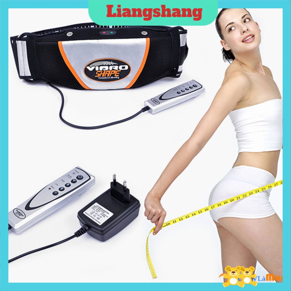 Đai Massage Rung Nóng Hồng Ngoại Vibro Shape _(CÓ BẢO HÀNH) Sản phẩm Hot