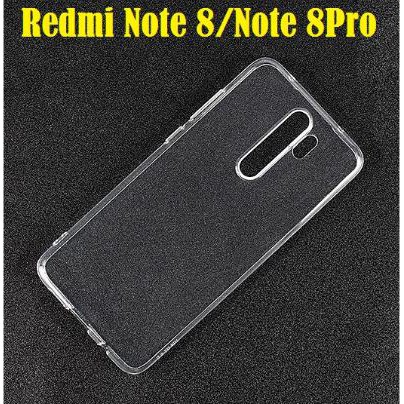 Ốp lưng silicon Redmi Note 8 / Note 8 pro trong suốt loại 1