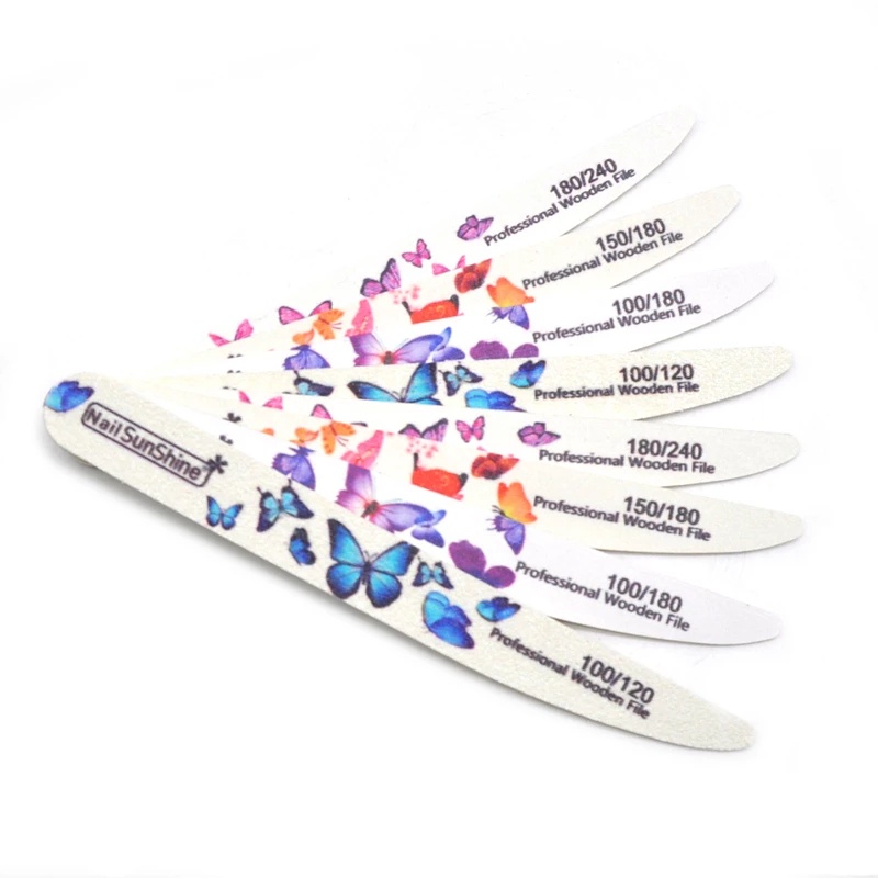 [Hàng mới về] Dũa móng 2 mặt 100/120/150/180/240 grit chuyên nghiệp