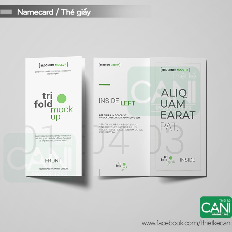 500 cái In theo yêu cầu Card gập đôi Phiếu liệu trình Phiếu quà tặng Thẻ giảm giá