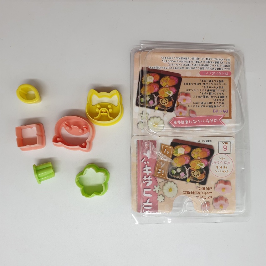 Set khuôn tạo hình đồ ăn