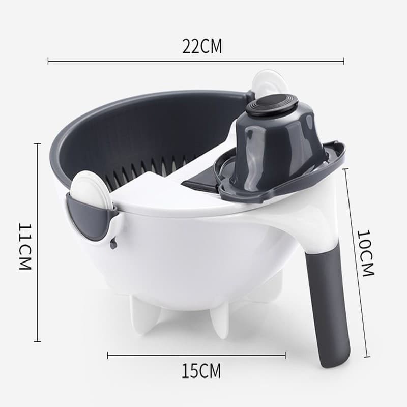 Bộ Dụng Cụ Bào Sợi Củ Quả Đa Năng 9 Trong 1
