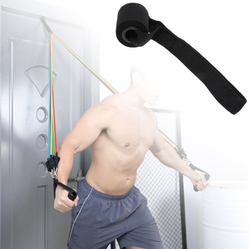 Set 2 Dây Kháng Lực Bằng Xốp Gắn Cửa Hỗ Trợ Luyện Tập