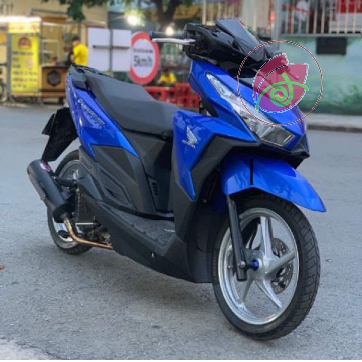 SƠN SAMURAI SƠN XỊT MÀU XANH DƯƠNG HONDA H139