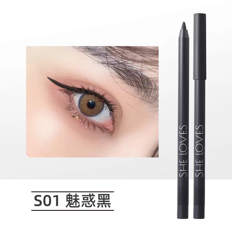 [SHE LOVES] Bút kẻ mắt gel siêu mảnh lâu trôi She Loves Waterproof Eyeliner (TB054)