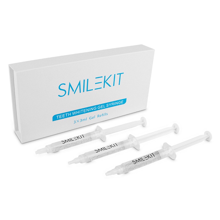 Bộ 3 ống Gel làm trắng răng Smile Kit thế hệ mới 2021 - gel làm trắng răng, tẩy trắng răng chuyên dụng tại nhà hiệu quả