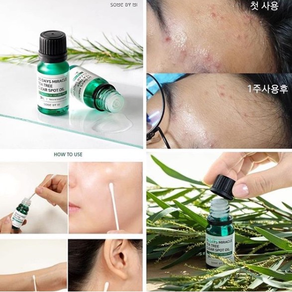 TINH DẦU TRÀM TRÀ SOME BY MI 30 Days Miracle Tea Tree Clear Spot Oil