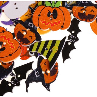 Nút gỗ chủ đề Halloween