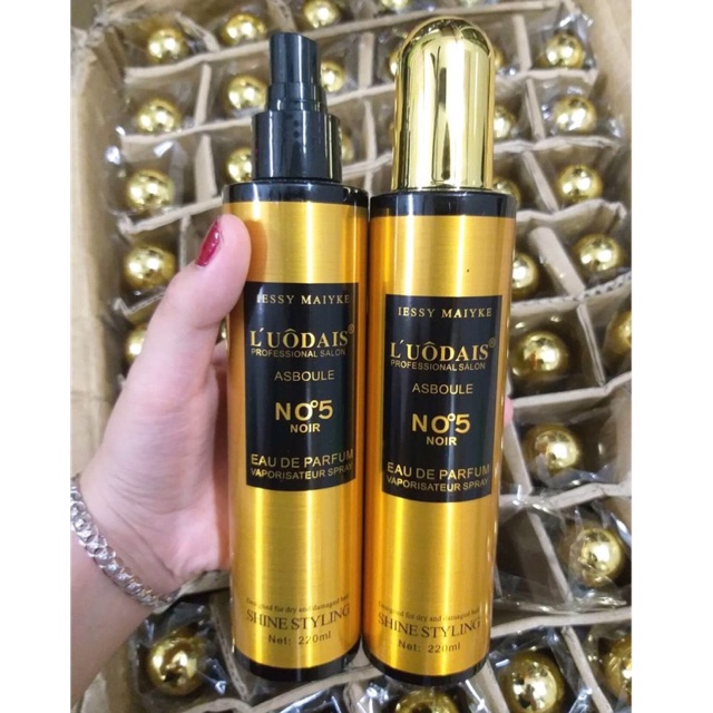 Xịt Dưỡng Tóc Luodais No5 220ml Hương Nước Hoa